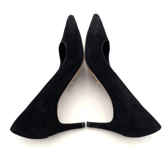 Pelle Moda Lailoni Pointed Toe Stiletto Heel Pump Women's Black Size US6.5M EU37 - Picture 5 of 12